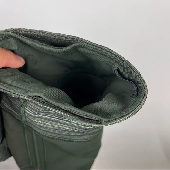 Lululemon Green Vent It Out Cropped Leggings Running Tights - Picture 5 of 11